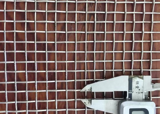 304 Δίκτυο Τυλιγμένο Δίκτυο Σιδηροδρόμου από ανοξείδωτο χάλυβα για την εξόρυξη Δίκτυο δονητικής οθόνης