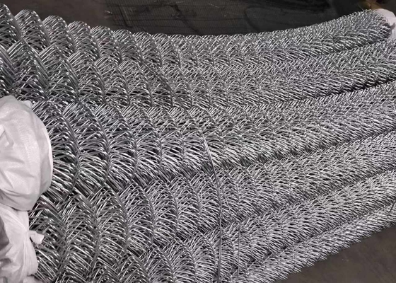 ASTM A392 έγχρωμο αλυσίδα φράχτη με πλέγμα πολυμερές με επικάλυψη για μηχανικούς