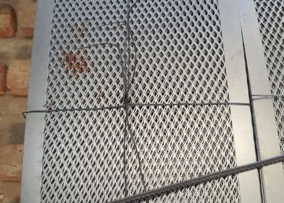 1.15mm-1.2mm πάχος διάτρητο μεταλλικό δίχτυ τρυπημένη μεταλλική λωρίδα για την κατασκευή κλουβιών