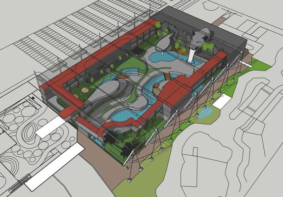 316l ανοξείδωτου καλωδίων σχοινιών προστατευτικός φράκτης ζωολογικών κήπων πλέγματος διακοσμητικός και ζωικός