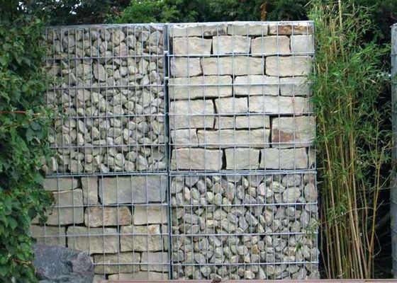 Ενωμένα στενά καλάθια Gabion με γαλβανισμένο τον καπάκι διατηρώντας τοίχο καλωδίων
