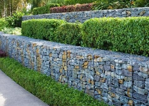 Ενωμένα στενά καλάθια Gabion με γαλβανισμένο τον καπάκι διατηρώντας τοίχο καλωδίων