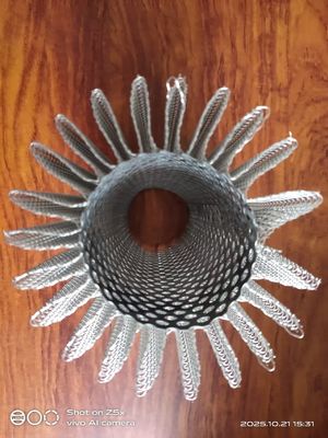 Pleated Polymer Candle Filter Wire Mesh For Filtration