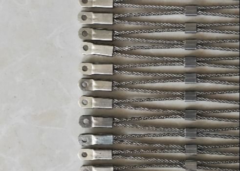 SS 304 316 Ευέλικτο Ζωολογικό Δίκτυο Κλουβί Μαϊμού Ατσάλινο Σύρμα Δαχτυλίδι Για Ζωολογικό Κήπο