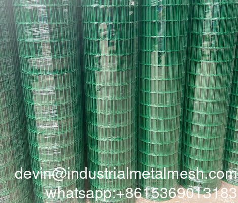 Χόλαντ Wire Mesh Euro Wire Welded Mesh Μαύρο σύρμα συγκολλημένο PVC επικαλυμμένο