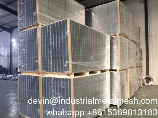 3.4mm Wire * 15X15cm Mesh * 2.15 * 6 M Μαύρο συγκολλημένο συρματόπλεγμα για τον Καναδά