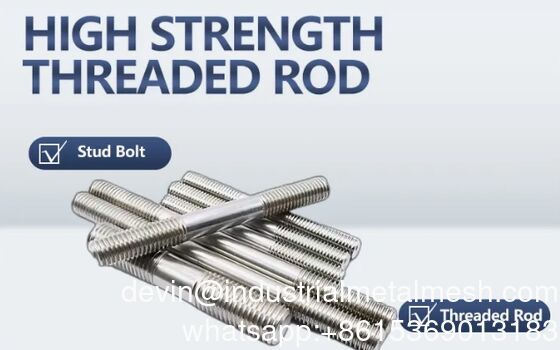 A193/A320/A437/A453/A540/A1014 ASME B 19.31.2 Grade8.8 /10.9 Μαύρο Οξειδωμένο Μπουλόνι Στερέωσης