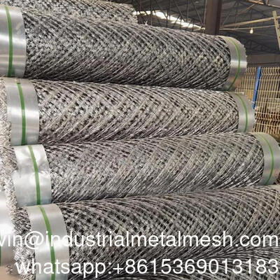 Ασφάλεια Powder Coating συγκολλημένο Razor Wire Mesh Razor Mesh Φράχτης