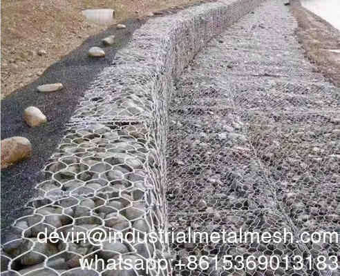 Gabion Retaining Walls Wire Mesh Fence Stone Cage Box Basket Gabion
