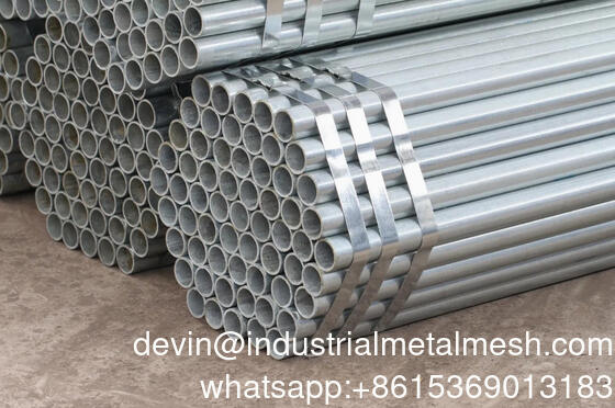 Q235 2 ιντσών BS138 Ζυγισμένο ERW ASTM νήμα/σφραγισμένο/χρωματισμένο προζυγισμένο χάλυβα σωλήνα