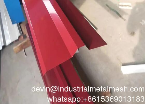 Προχρωματισμένα κεραμίδια οροφής από χάλυβα με επικάλυψη από ψευδάργυρο