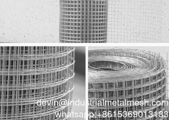 Reinforcing Welded Wire Mesh Panel for Building Construction
