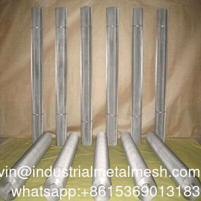 Πλέγμα από ανοξείδωτο χάλυβα 304 316 με ύφανση twill, μεγάλο, μονόχρωμο