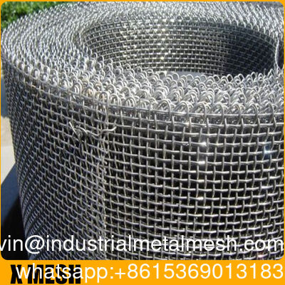 Customized Roll Size Woven 316L Stainless Steel Wire Mesh for Industrial Filtration