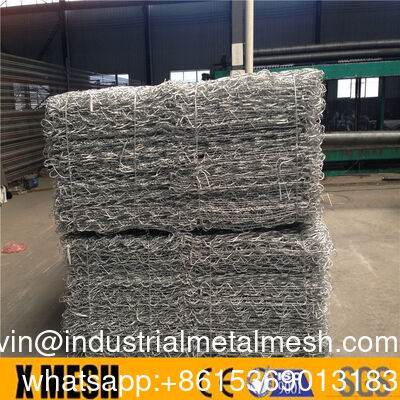 Gabion Net for Slope Protection, Hot-DIP Galvanized Steel Wire Mesh