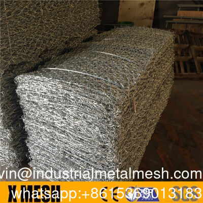 Gabion Net for Slope Protection, Hot-DIP Galvanized Steel Wire Mesh