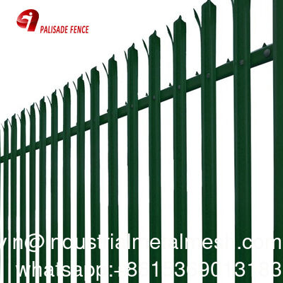 Metal Palisade Fence D and W Shape Palisade Security Fence System