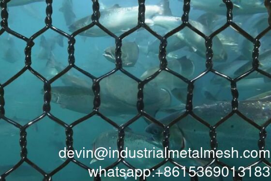 2.0-4.0mm Πολυεστέρας Gabion Δίκτυο Pet Οικολογικό Gabion Δίκτυο