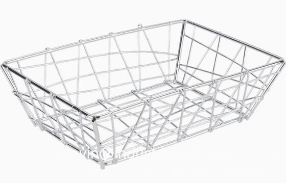 OEM Design Νέο σπίτι από ανοξείδωτο χάλυβα Φαστ Φουντ Μπέικερ ψωμί αυγό δοχείο καλάθι