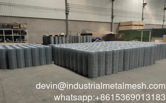 Αποθήκευση Metal Mesh Wire Iron Galvanized Welded Wire Mesh Roll για κλουβί