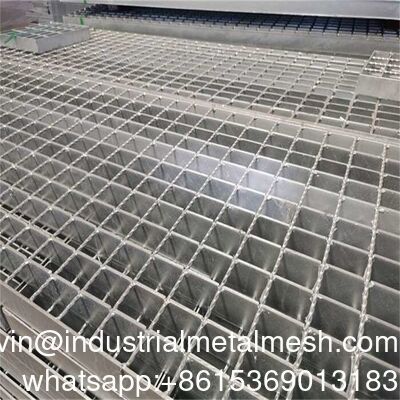 Q235/Q345 Material Square Design Galvanized Steel Drain Grating for Lot Trench
