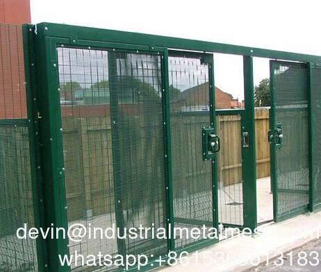 Κατασκευή - Διακόσμηση 358 Φράχτης Wire Mesh Anti Climb Ζυγισμένο Φράχτη Wire Mesh