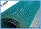 Πράσινος ρόλος πλέγματος καλωδίων PVC 2mm ενωμένος στενά μετά από ηλεκτρικό που γαλβανίζεται με το 3/4» μέγεθος τρυπών