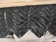 2 ίντσα που ανοίγει το βινυλίου ντυμένο Μαύρο φρακτών συνδέσεων αλυσίδων έγχρωμο για τον αθλητισμό