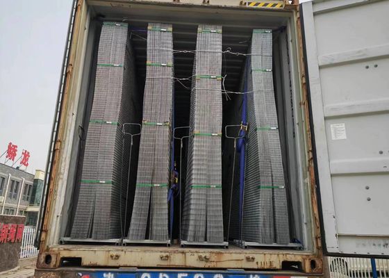 10 X 10Cm υψηλή ενίσχυση γαλβάνισε το ενωμένο στενά φύλλο πλέγματος καλωδίων για την κατασκευή