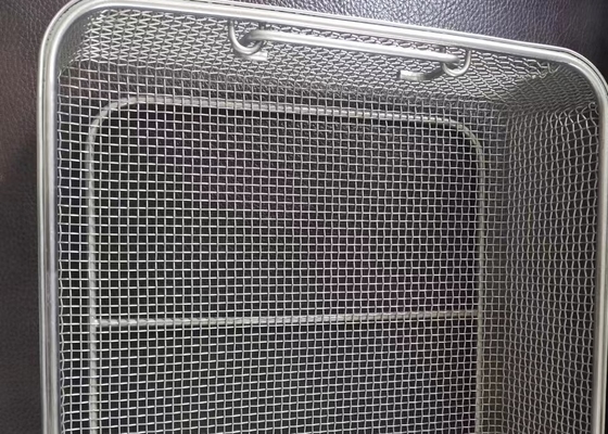 Κουζίνα 304 καλάθι 300x197x70mm αποθήκευσης πλέγματος καλωδίων ανοξείδωτου