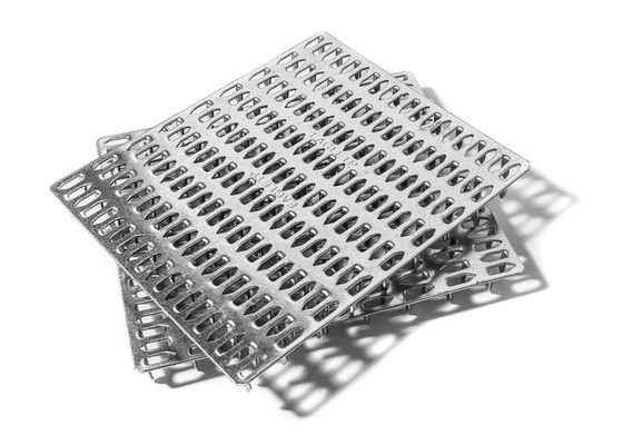 25mm×75mm αντι διασπασμένο σχέδιο εξωτερικής διαμέτρου αρσενηκού σπειρώματος ορθογωνίων πιάτων καυτό βυθισμένο γαλβανισμένο