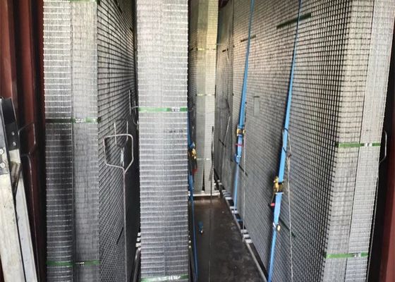 Ανοξείδωτο 304 316 γαλβανισμένη ενωμένη στενά μορφή τρυπών πλέγματος τετραγωνική