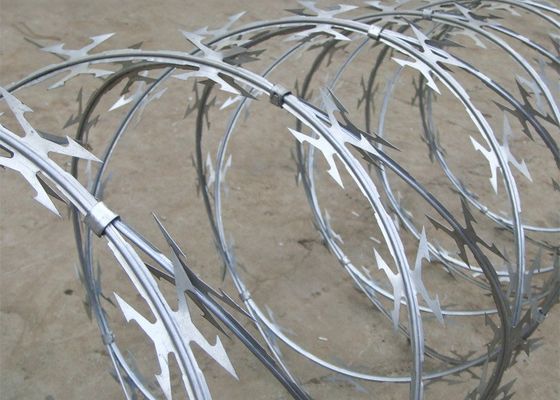 Αντιδιαβρωτικό καλώδιο Bto22 Corss ξυραφιών κονσερτινών οδοντωτό