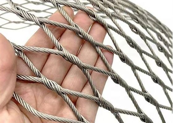 Δίκτυο σχοινιών από ατσάλινο σύρμα (άμεση πώληση από εργοστάσιο)