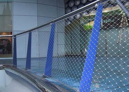 Διαμαντένια τρύπα 1 2 ίντσες 3 ίντσες 304 316L από ανοξείδωτο χάλυβα Ευέλικτο σύρμα σχοινί δίχτυ για πτηνοτροφείο προσφορά
