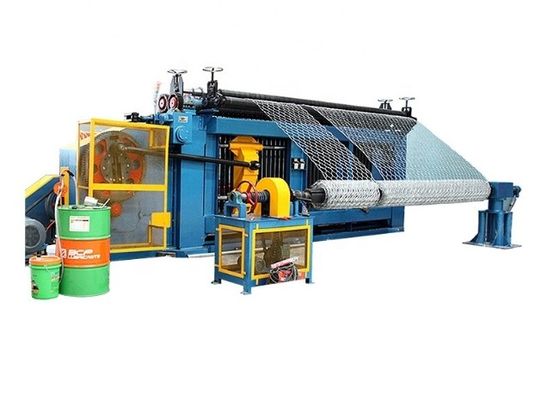 Ελέγχου Plc βαρύ φορτίο Gabion Box Machine για εξαγωνικό σύρμα δίχτυ
