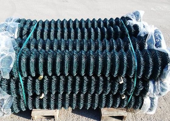 Οικιακό ύφασμα φράχτη 7 Ft με επίστρωση PVC με γαλβανισμένο γαλβανισμένο σύνδεσμο