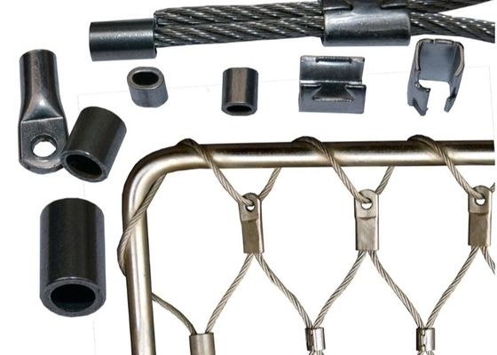 SS 304 316 Ευέλικτο Ζωολογικό Δίκτυο Κλουβί Μαϊμού Ατσάλινο Σύρμα Δαχτυλίδι Για Ζωολογικό Κήπο