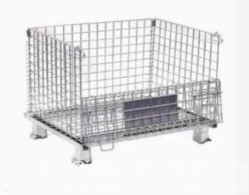 Βαρέως τύπου Αφαιρούμενοι Αναδιπλούμενοι Άκαμπτοι Μεταλλικοί Κλωβός Πλέγματος Αποθήκευσης Στοίβαξης Εμπορευματοκιβωτίων