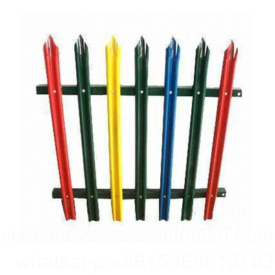 Οικονομική περίφραξη πασσαλόπηκτου με ηλεκτροστατική βαφή και γαλβανισμό εν θερμώ