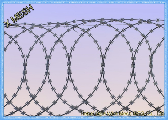 Επίπεδο σχεδιάγραμμα Razorwire – μια χρήσιμη εναλλακτική λύση του καλωδίου ξυραφιών κονσερτινών με τους συνδετήρες