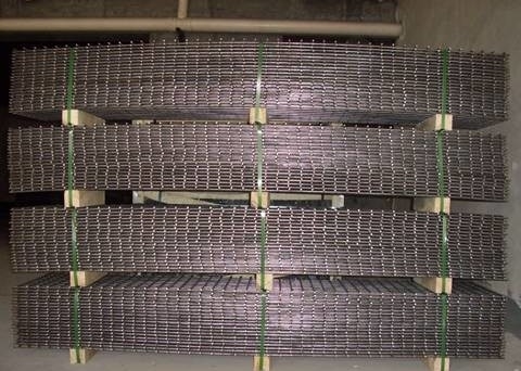τρύπα 50x50mm 100mm επιτροπές πλέγματος 316L Galv