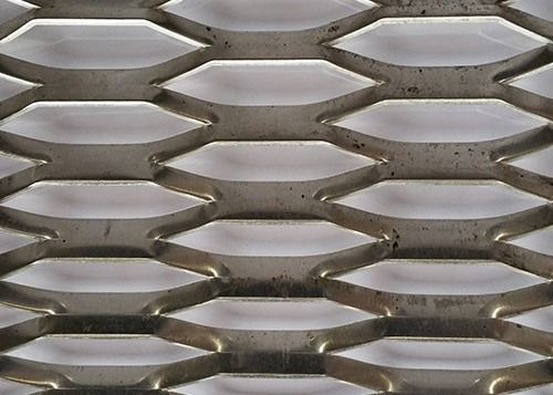 Πάχος 1mm επεκταθε'ν πλέγμα 6.3mm αλουμινίου σκελών πλάτος τρύπα