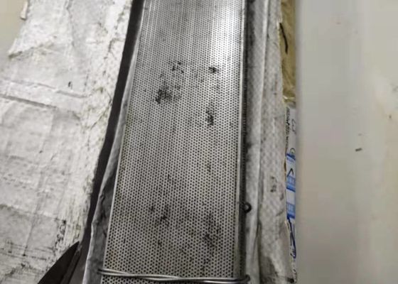 τρύπα 80mm 0.8mm διατρυπημένο ανοξείδωτο φύλλο πλάτους γύρω από την τρύπα